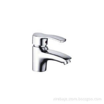 One Hole Deck Mounted Basin Mixer Taps with Single Handle a